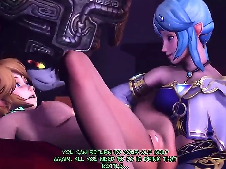 She-Link and Ganondorf