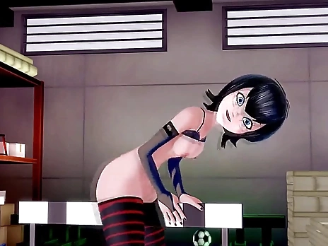 Hotel Transylvania - Mavis Dracula masturbation - Hentai
