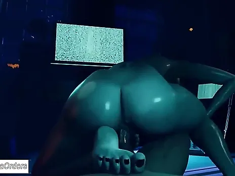 4k Sadako TV Ghost Rough Fucked Until Creampie / MakimaOrders