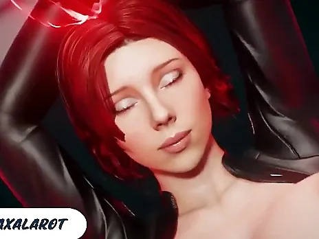 Futanari Wanda Fucked Black Widow Huge Cock Until Cum