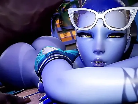 Widowmaker Enjoying The Night Life Activities