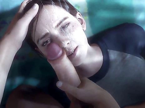 Ellie blowjob