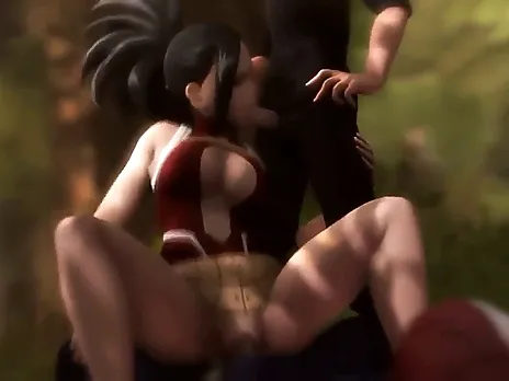 My Hero Academia - Training Session Momo x Todoroki x Tokoyami