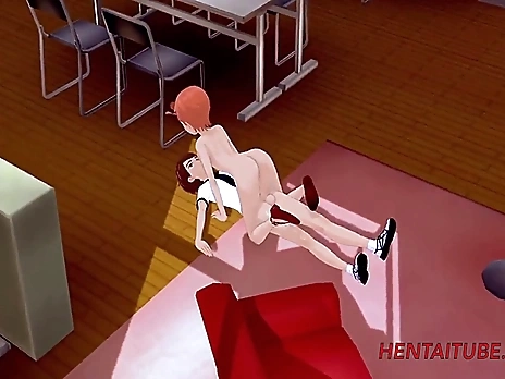 Ben 10 hentai - Ben x Gwen Fuck in the floor