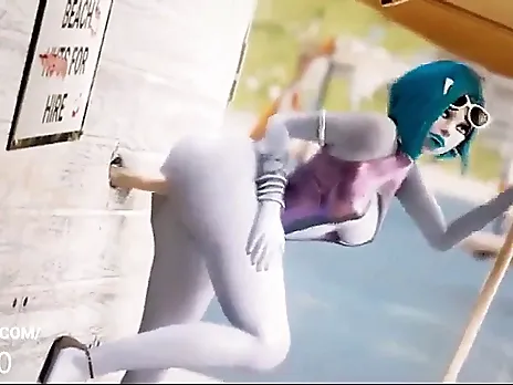 Widowmaker gloryhole 3D Porn