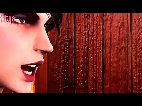 Footjob dilogy - 9S x Bayonetta