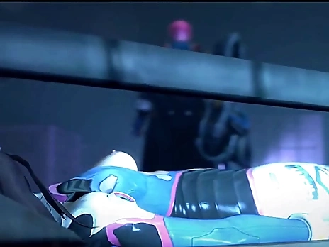 Zarya fuck DVA (Futa)