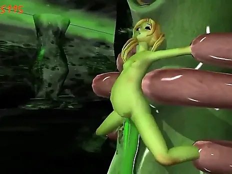 Alice and alien ATWT (full with sound) by nibirus