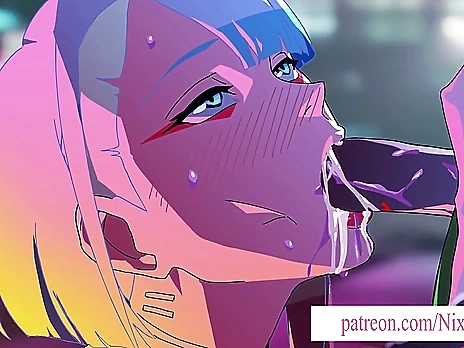 Anime Cyberpunk Edgerunners Lucy and David First Sex Hentai