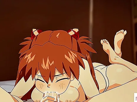 Hentai Story Evangelion Asuka Have First Time With Shinji Uncensored 60 FPS