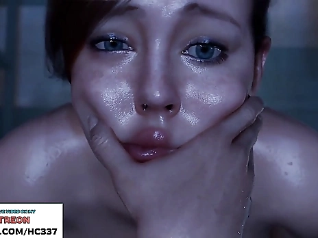 BIG ASS GIRL HARD FUCKED BY FUTANARI AND GETTING SO MUCH CUM ON TRE ROOF / FUTA ANIMATION 60FPS
