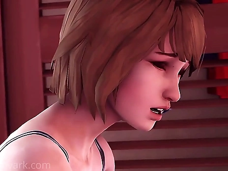 Taking Chances - Chloe Price goes down on Max Caulfield and licks her lesbian pussy