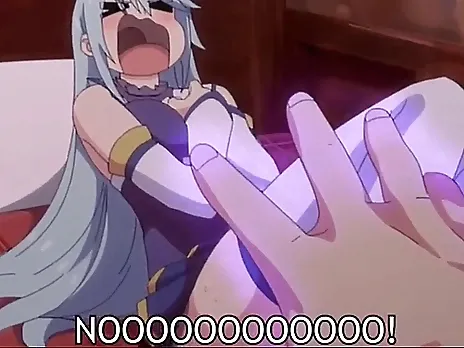 Konosuba - pegando linda