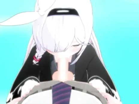 Blue Archive Plana Blowjob 3D Hentai Animation