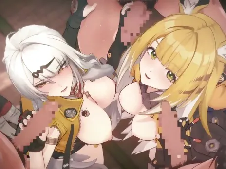 ?Zenless Zone Zero orgy sex2?Ju Fufu,Yixuan group sex 3D Hentai Animation.