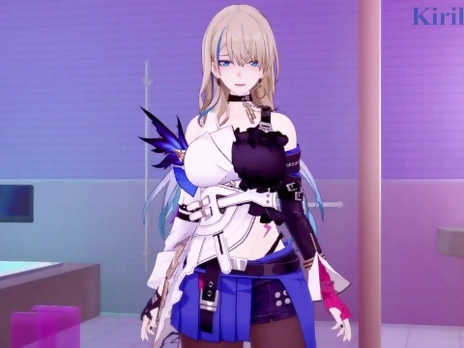 Serval Landau and I have intense sex at a love hotel. - Honkai: Star Rail Hentai