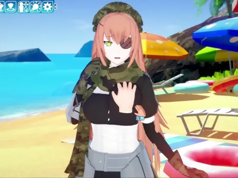 [Hentai Game Koikatsu! ]Have sex with Big tits OVERLORD CZ2128 Delta.3DCG Erotic Anime Video.