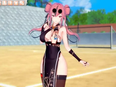 [Hentai Game Koikatsu! ]Have sex with Big tits Azur Lane Bremerton.3DCG Erotic Anime Video.
