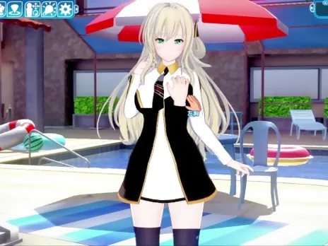 [Hentai Game Koikatsu! ]Have sex with Big tits YuGiOh! Sky Striker Ace-Raye.3DCG Erotic Anime Video.