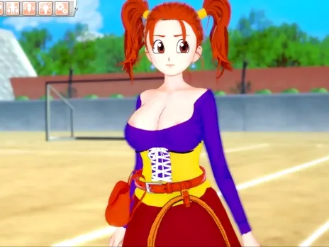 [Hentai Game Koikatsu! ]Have sex with Big tits Dragon Quest Jessica.3DCG Erotic Anime Video.