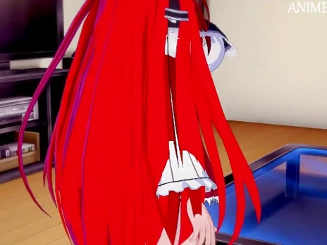 HIGHSCHOOL DXD RIAS GREMORY ANIME HENTAI 3D COMPILATION