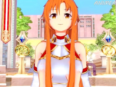 Kirito Fucks Many Girls from Sword Art Online Until Creampie - Anime Hentai 3d Compilation
