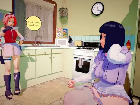 Hinata was massaged by an old man - Naruto ntr
