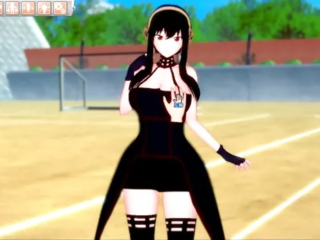???????????SPY?????????3DCG???????[Hentai Game Koikatsu! ???????? Yor Forger]