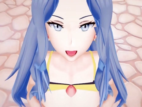 Pokemon HGSS Karen Hentai POV