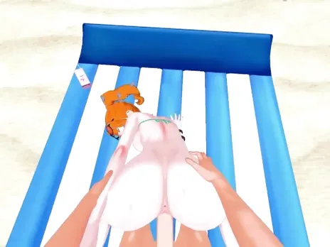 Sonia getting fucked from your POV, doggystyle creampie.