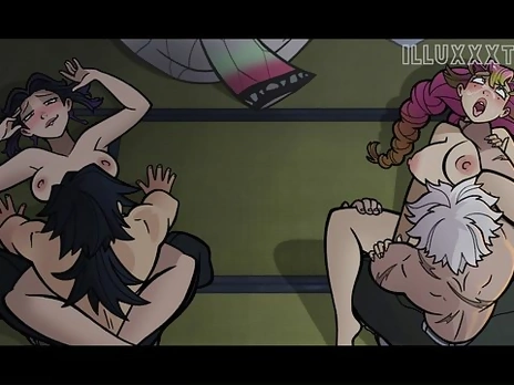hashiras fucking arc, hashiras orgy demon slayer / Kimetsu No Yaiba