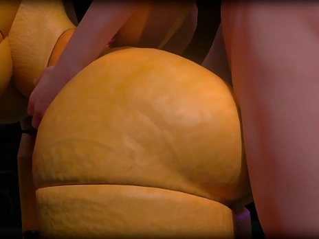 Chica got a doggy from her master