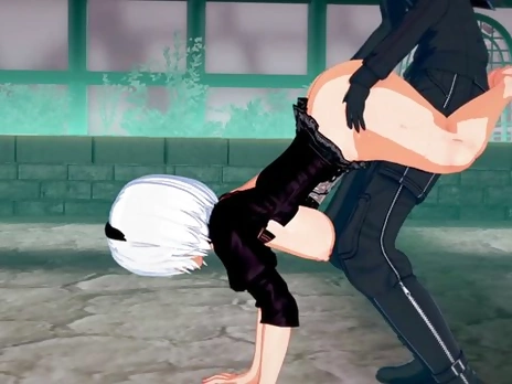Horny 2B Gets Fucked Hard (Hentai / Animation)