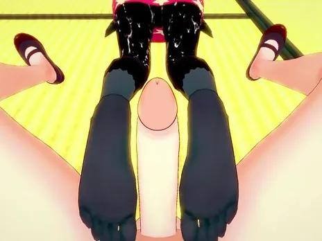 Octavia from Helluva Boss Gives You A Footjob Furry Style
