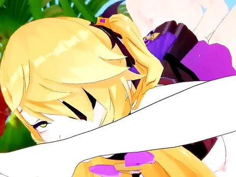 Fischl Pool Sex Compilation - Genshin Impact