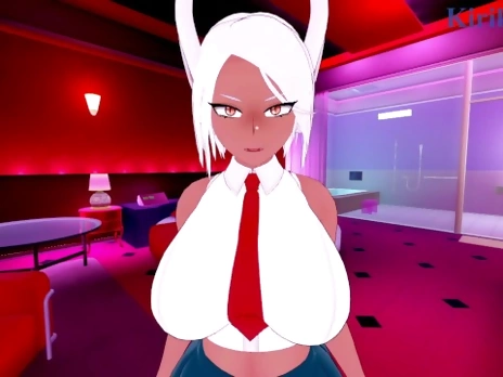 Rumi Usagiyama (Mirko) and I have intense sex in a love hotel. - My Hero Academia POV Hentai