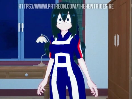 EROTIC TIME WITH TSUYU ASUI ? MY HERO ACADEMIA HENTAI