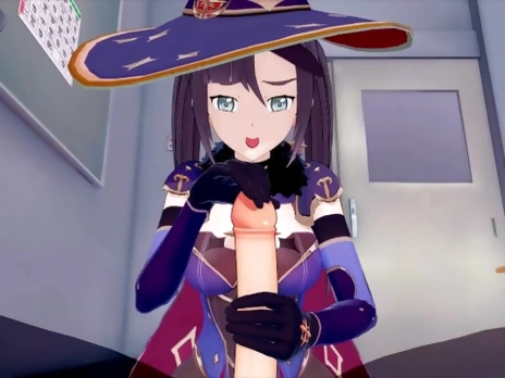 GENSHIN IMPACT MONA 3D HENTAI