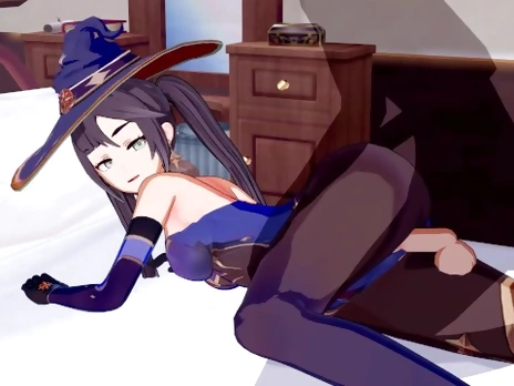 Genshin Impact - Mona 3D Hentai