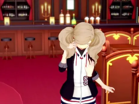 Joker from Persona 5 Fucks Ann Takamaki! Hentai Uncensored