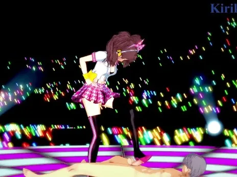 Rise Kujikawa and Yu Narukami have deep fucking on a live stage. - Persona 4 Hentai