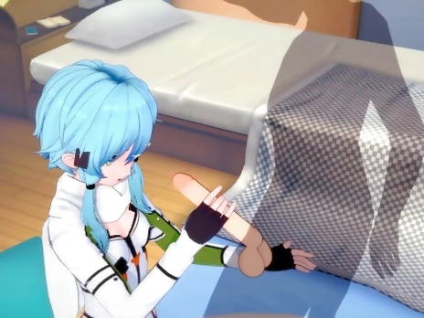 [Sword Art Online] Sinon(3d hentai)