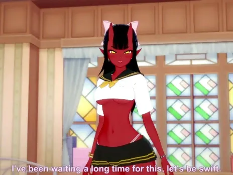 One Hell of a time with Meru the Succubus! Hentai Uncensored
