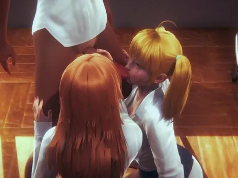 [NAGATORO] Futa Nagatoro fucks her friends for toying with sempai (3D PORN 60 FPS)