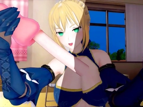 FATE GRAND ORDER ALTRIA PENDRAGON SABER 3D HENTAI