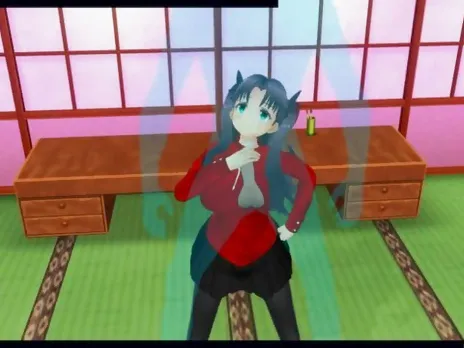 [CM3D2] - Fate/Stay Night Hentai, Horny Rin Tohsaka Wants You're Dick