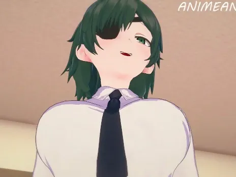 Himeno from Chainsaw Man Gets Fucked by Denji Until Creampie - Anime Hentai 3d Uncensored