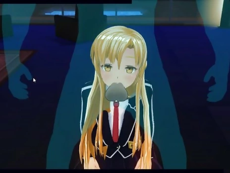 [CM3D2] - Sword Art Online Hentai, Cumdump Asuna Yuuki Gets Used