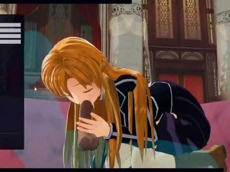 [CM3D2] Sword Art Online Hentai - Asuna Yuuki Allows Herself To Be Used