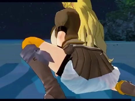 CM3D2 RWBY Hentai - Yang Xiao Long Gangbang At The Beach